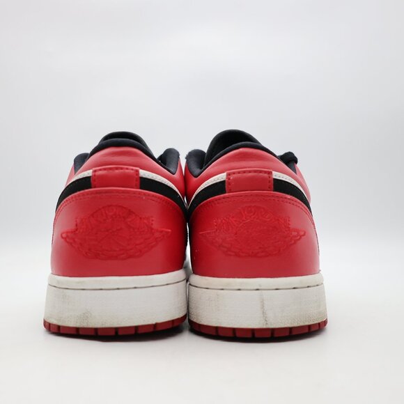 Nike Air Jordan 1 Retro Low Men\'s Size 10 Black Toe Athletic Sneakers 553558-116 main image 5